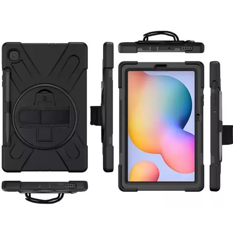 Cover eSTUFF AUSTIN Defender Case for Samsung Galaxy Tab S6 Lite 2022/2020 Black