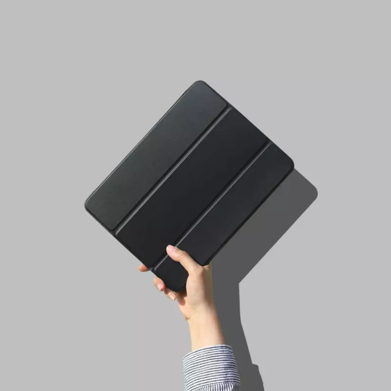 eSTUFF SEATTLE Pencil Case for iPad Air 5/4 10.9 2022/2020 - Black PU leather