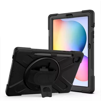Cover eSTUFF CHICAGO Full Body Defender Case for Samsung Galaxy Tab S6 Black