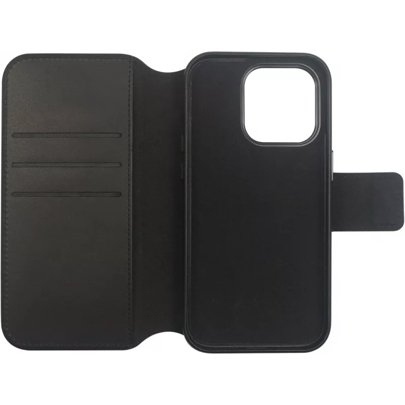 eSTUFF ES67160101 mobile phone case 17 cm (6.7 inch) Wallet case Black