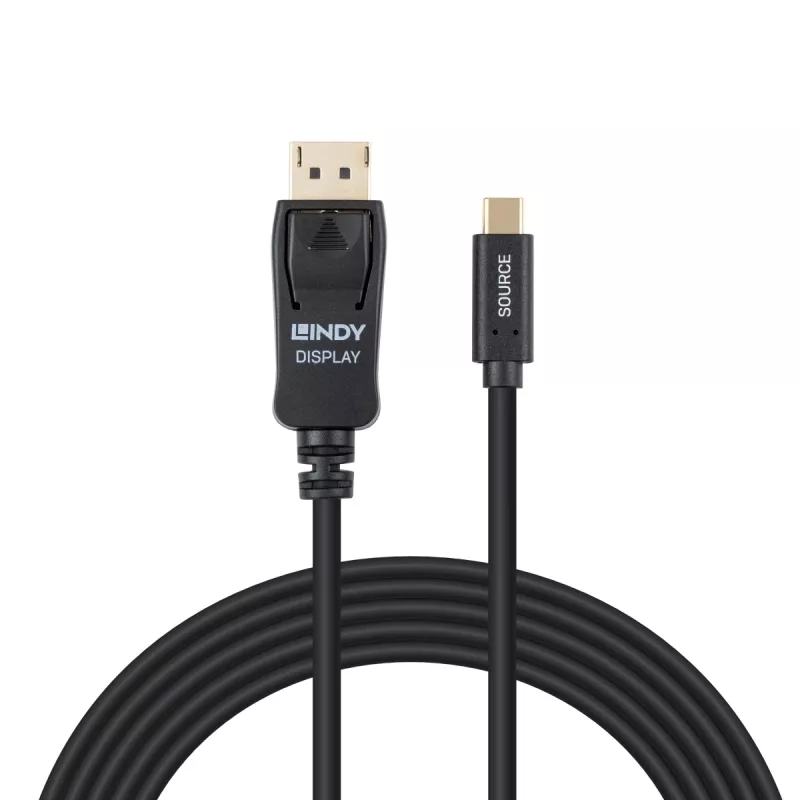 Lindy 3m USB Type C to DisplayPort 4K60 Adapter Cable with HDR
