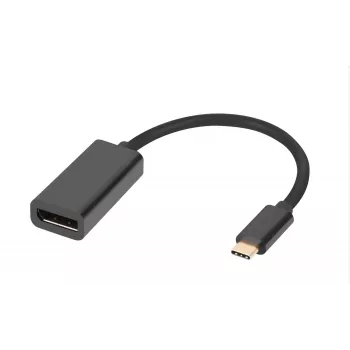 Microconnect MC-USBC-DPF1.2 video cable adapter DisplayPort USB Type-C Black