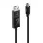 Lindy 3m USB Type C to DP 8K60 Adapter Cable, 3 m, USB Type-C, DisplayPort, Male, Male, Straight