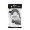 Techly Video Cable HDMI to DVI-D M / M 1.8m ICOC HDMI-D-018, 1.8 m, HDMI, DVI-D, Male, Male, Gold