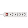 Lindy 73168 power extension 7 AC outlet(s) Indoor White