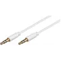 Microconnect AUDLL1.5W audio cable 1.5 m 3.5mm White