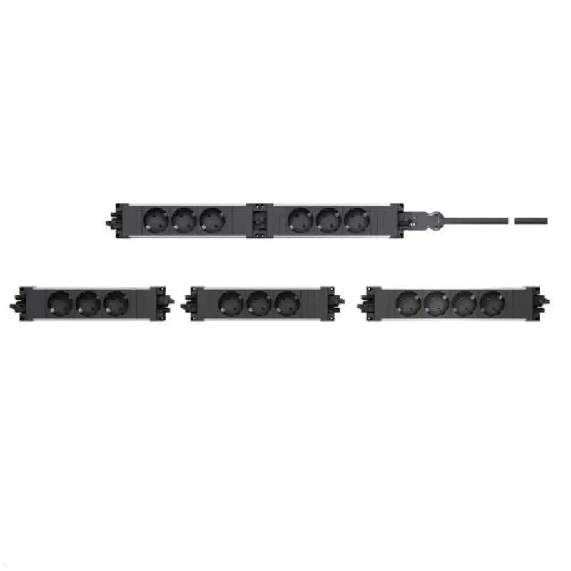Bachmann STEP BASE 4-way power strip with GST18 4 AC outlets 250V 16A
