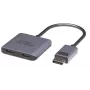 DisplayPort to 2x HDMI adapter MicroConnect MC-DP-2XHDMI, dual HDMI female, 4K support