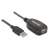 USB-A to USB-A Extension Cable Manhattan 150958