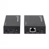 Manhattan HDMI 1080p over Ethernet Extender Kit, Up to 50m with Single Cat6 Cable, Tx & Rx Modules, IR Support, Three Year Warranty