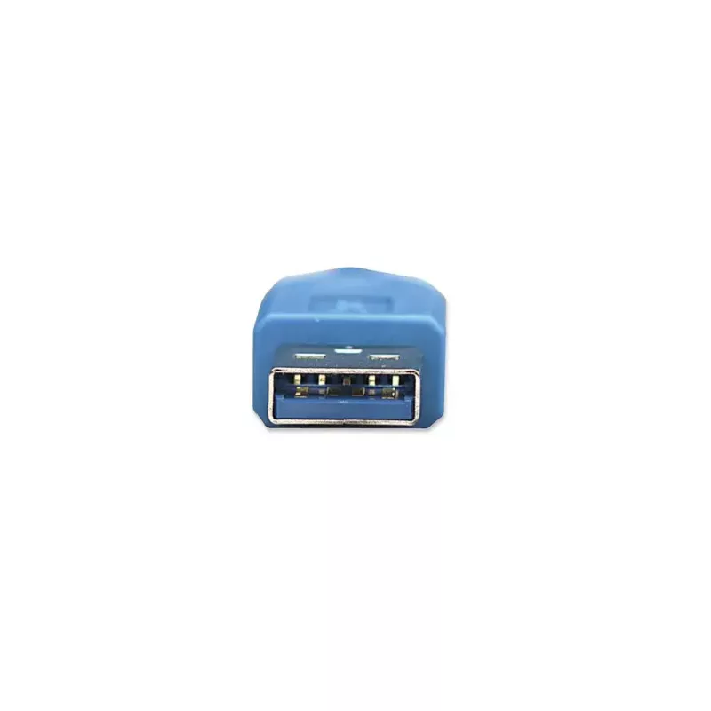 USB-A to USB-A Extension Cable Manhattan 2m Male to Female Blue