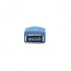 USB-A to USB-A Extension Cable Manhattan 2m Male to Female Blue