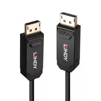 Lindy 40m Fibre Optic Hybrid DP 2.0 UBHR10 Cable