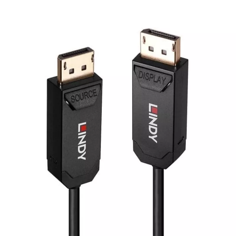 Lindy 40m Fibre Optic Hybrid DP 2.0 UBHR10 Cable