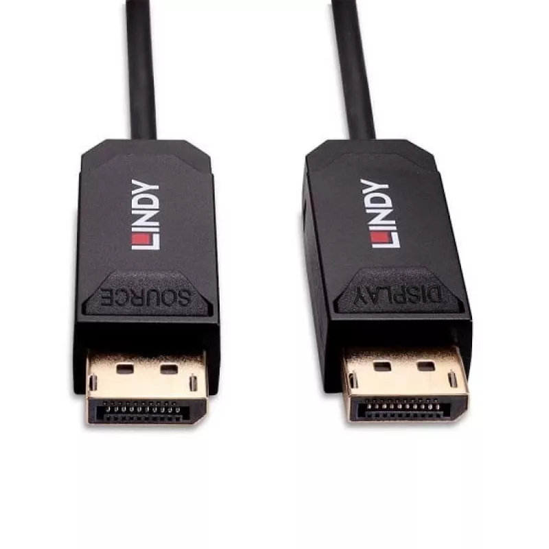 Lindy 40m Fibre Optic Hybrid DP 2.0 UBHR10 Cable