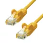 Network Cable ProXtend CAT5e U/UTP CCA PVC Yellow 0.2m