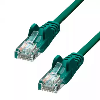 Network Cable ProXtend CAT5e U/UTP CCA PVC Green 7M RJ-45 Male/Male