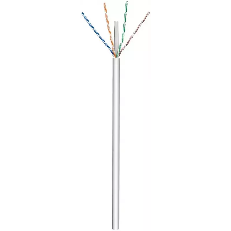 Network Cable Goobay CAT 6 U/UTP Grey 100m