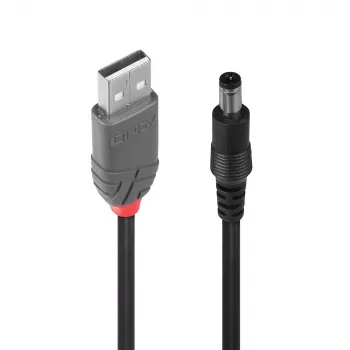 Adapter Cable USB A male - DC 5.5/2.1 mm male Lindy 70268