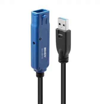 Lindy 20m USB 3.0 Active Extension Pro USB A to USB A 5 Gbit/s