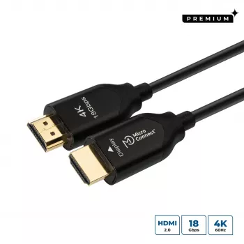 Microconnect Premium Optic HDMI Cable 100m 18 Gbit/s 4096 x 2160