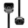 Power Extension Cord ProXtend C13 to C14 0.5m