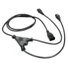 Lindy 2m IEC Splitter Cable IEC C14 to 2 x IEC C13