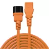 Lindy 0.5m IEC Extension Cable, Orange