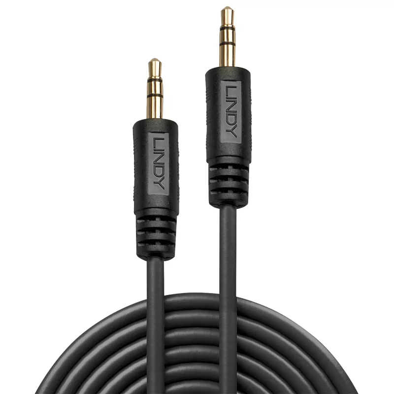 Audio Cable Lindy 1m Premium 3.5mm Jack Cable