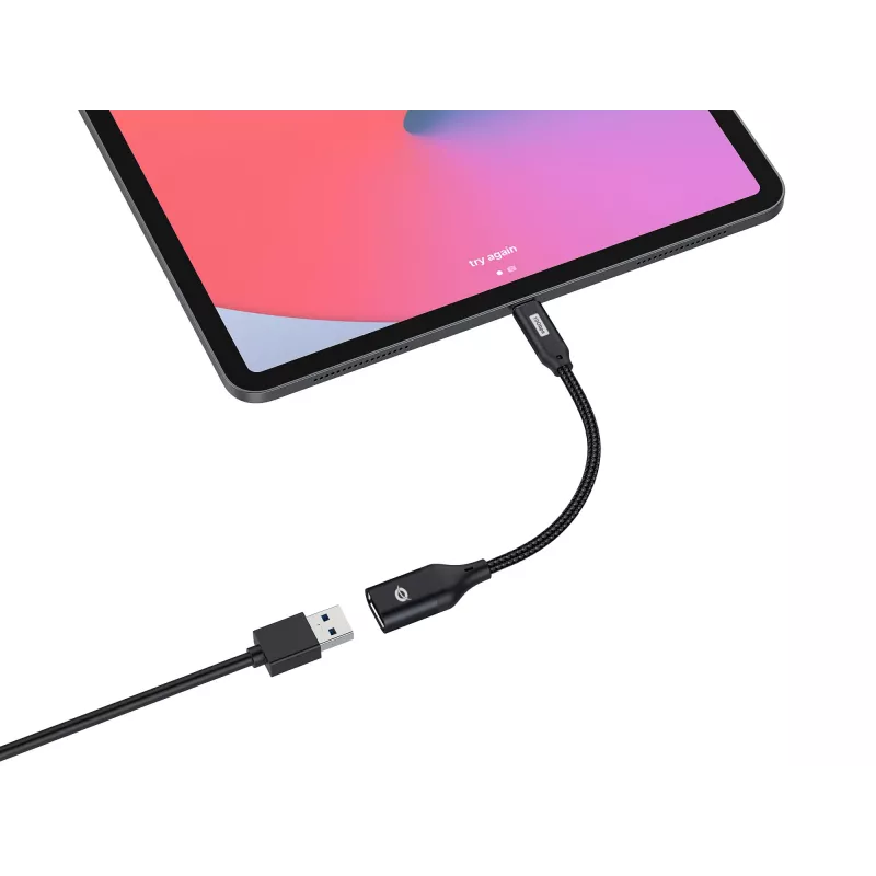Conceptronic ABBY18B USB 3.2 Gen 2 to USB-A OTG Adapter