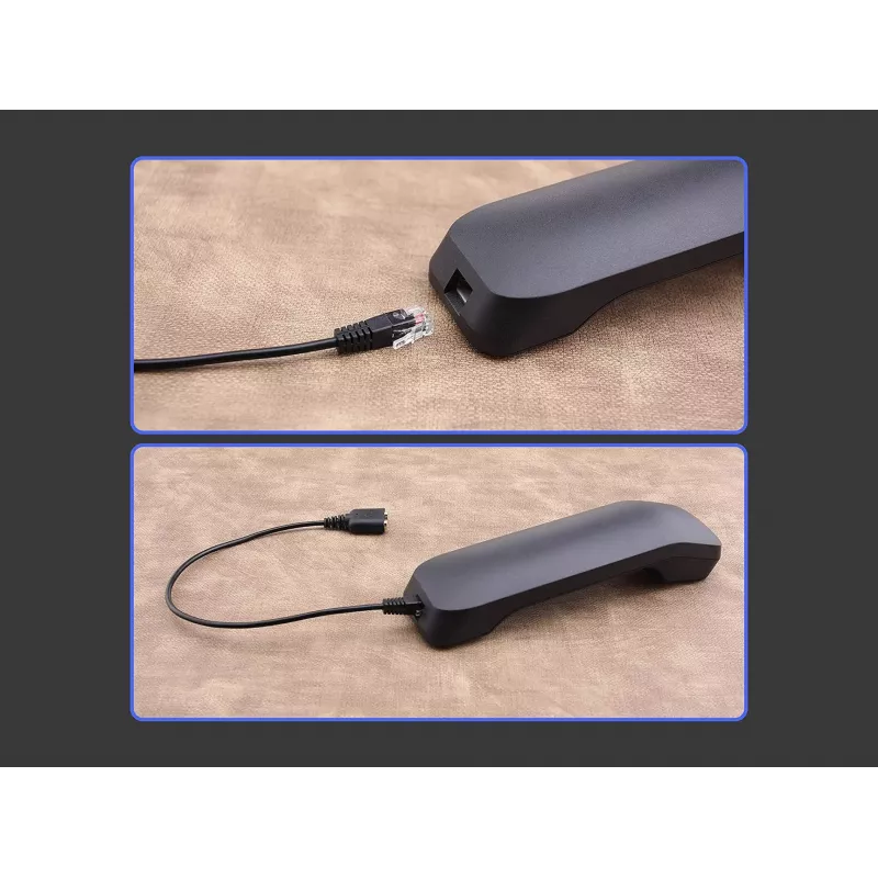 Equip RJ9 to 3.5mm Headset Audio Adapter Black 0.25m