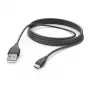 Hama 00201588 USB cable USB 2.0 3 m USB A Micro-USB B Black