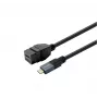 USB-C male to female cable VivoLink PROKEYUSBCFM2B 2m — extension cable, USB-C male to female