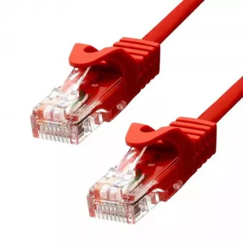Ethernet Cable ProXtend CAT5e RJ-45 0.3m Red