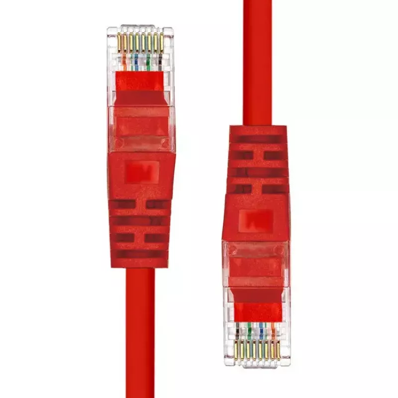 Network Cable ProXtend CAT5e U/UTP CCA PVC Red 0.25m