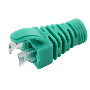 MicroConnect CONB65G strain relief boot for Cat5e/Cat6/Cat6A cables up to 6.5 mm, green