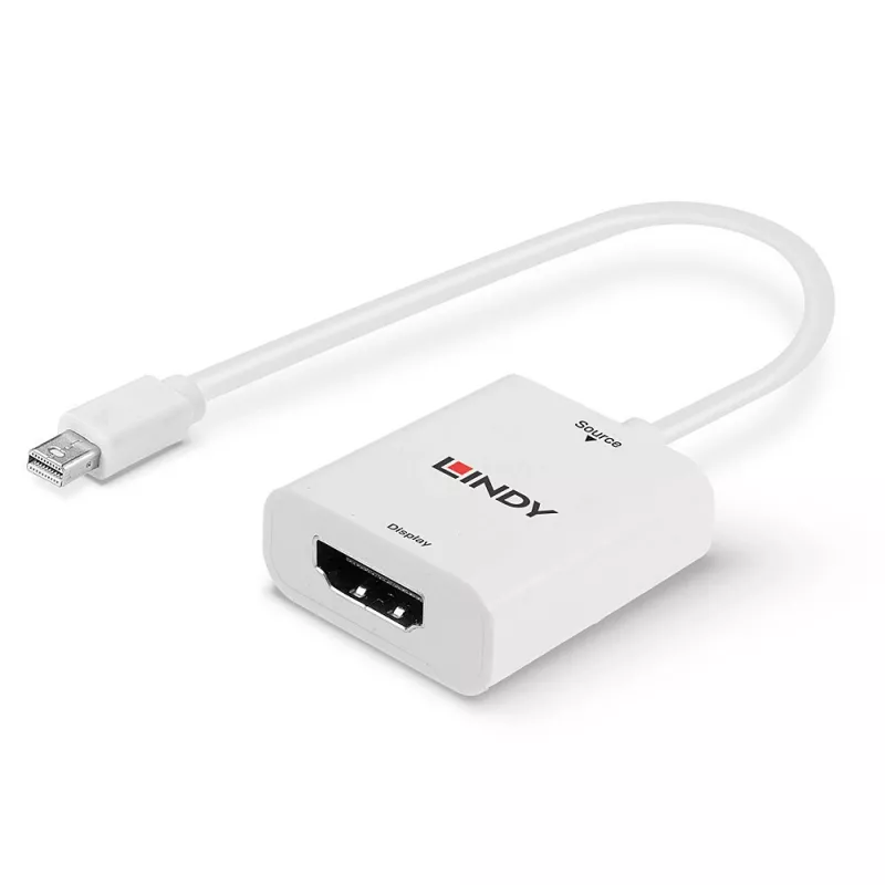Lindy Mini DisplayPort 1.2 to HDMI 2.0 18G Active Converter