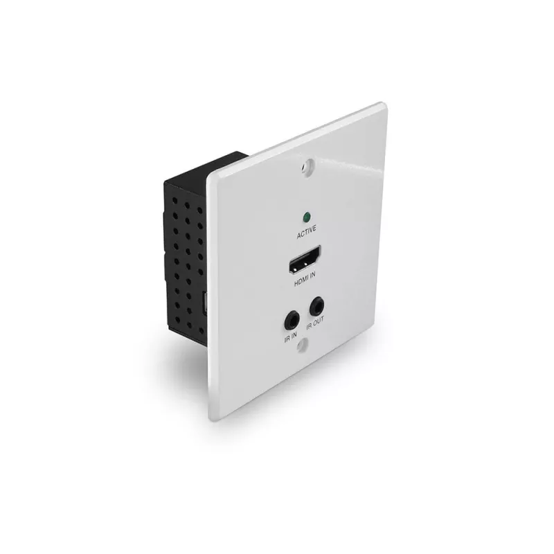 Lindy 70m Cat.6 HDMI 4K60, IR and RS-232 HDBaseT UK Wall Plate Extender, Transmitter