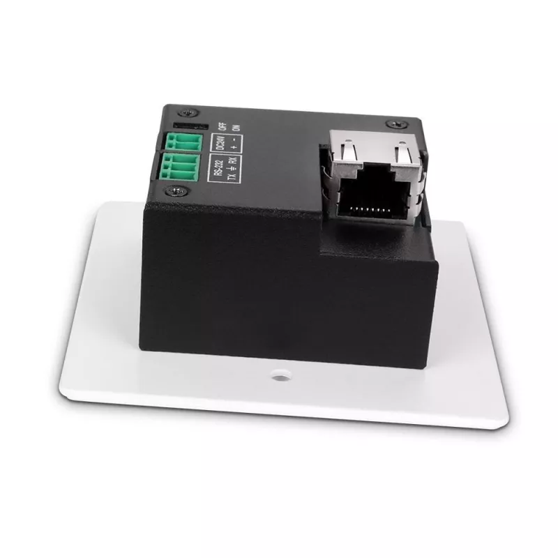 Lindy 70m Cat.6 HDMI 4K60, IR and RS-232 HDBaseT UK Wall Plate Extender, Transmitter