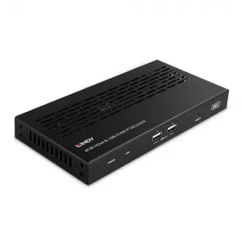 AV receiver Lindy 4K30 HDMI and USB over IP System - Decoder