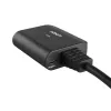 Lindy 2 Port HDMI 4K60 Splitter Cable Black 3840x2160