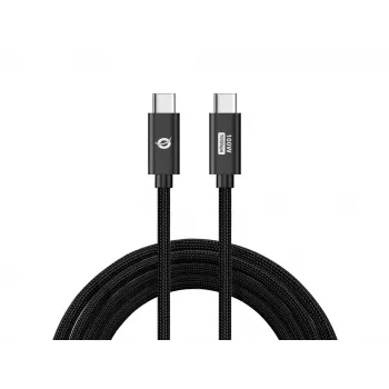 Conceptronic ETTA02B20 USB 3.2 Gen 2 C-C PD 3.0 100W Cable 2M, 20V 5A, 10Gbps, E-Mark