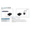 Network Media Converter Lanview LVN-MED-SFP+-10GB-X 10Gbps