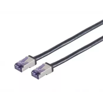 Lanview LVN-CAT6A-FLEX-25CM networking cable Black 0.25 m S/FTP (S-STP)