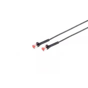 Networking cable Lanview LV-6AFTP-FLEX-ANG-015B RJ45 Cat6A 15m Black