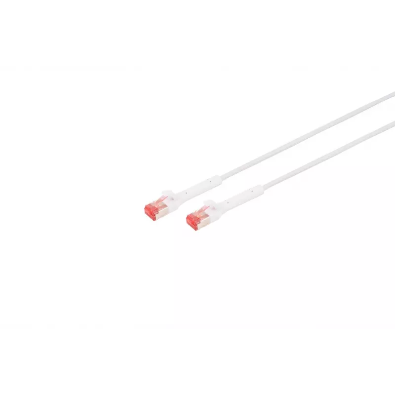 Networking Cable Lanview LV-6AFTP-FLEX-ANG-0025W RJ45 Cat6a 25m White