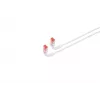 Networking Cable Lanview LV-6AFTP-FLEX-ANG-01W RJ45 Cat6A 1m White