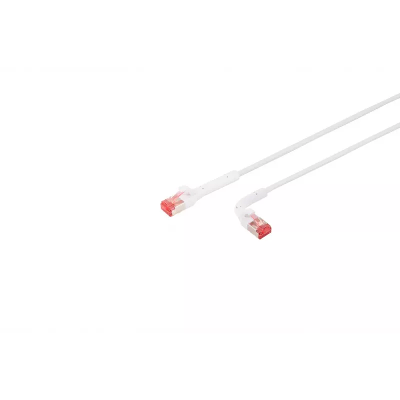 Networking Cable Lanview LV-6AFTP-FLEX-ANG-03W RJ45 Cat6A 3m White