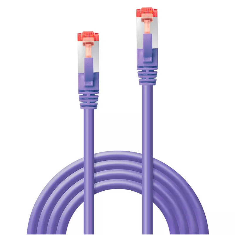 Lindy 47820 networking cable Purple 0.3 m Cat6 S/FTP (S-STP)