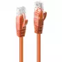 Network Cable Lindy 15m RJ-45 Cat6 U/UTP Orange